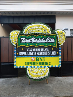 Papan Bunga Duka di Paku Alam