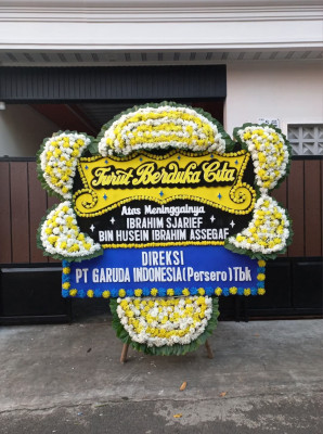 Papan Bunga Duka di Paku Alam