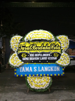Papan Bunga Duka di Paku Alam