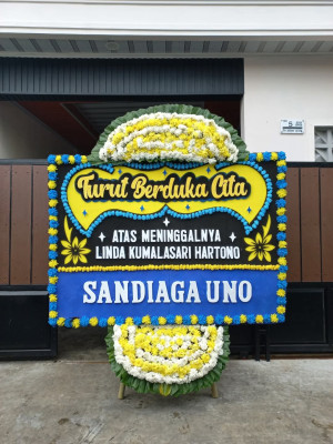 Papan Bunga Duka di Paku Alam