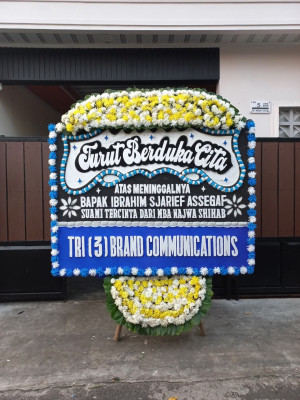Papan Bunga Duka di Paku Alam